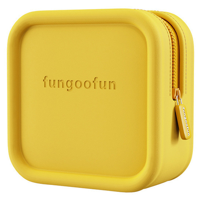 Cute Portable Bright color Cosmetic Bag As a Gift for women with square shape