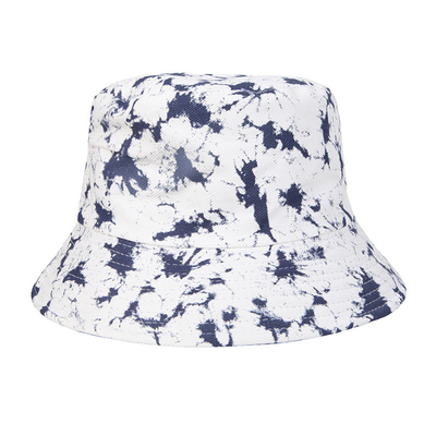Printed Tie Dye Graffiti Sunscreen Double-Sided Wear Bucket Hat for women and men