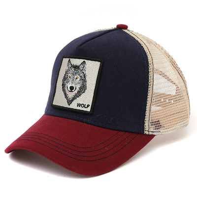 Patch Embroidered Animal Cotton Sunshade Baseball Cap For People