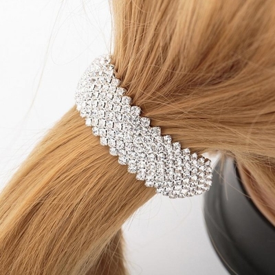 Rhinestone Metal Women Hair Accessories, Girls Hair Accessories For Hair Decoration