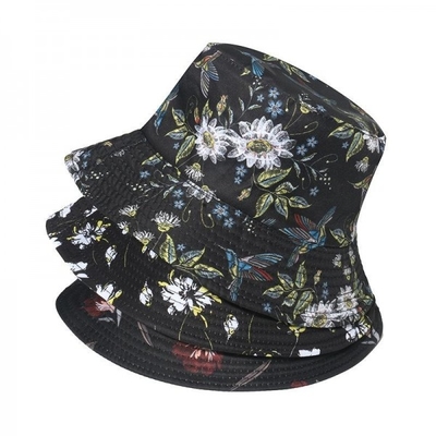 2022 Small Flower Pot Fisherman Hat Flower Bucket Hat For Women