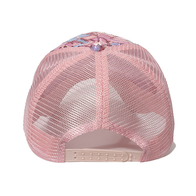 Summer Breathable Face Small Sequin Baseball Cap Wild Sunshade Mesh Hat For female