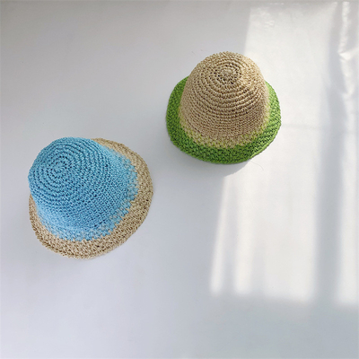 Summer Color Matching Straw Hat Women'S Casual Sun Protection Hat for women