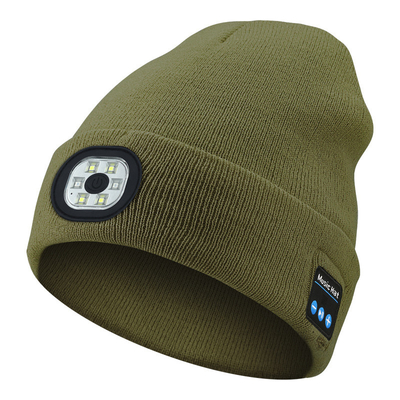 Bluetooth LED Lighting Hat Wireless Music Beanie Hat