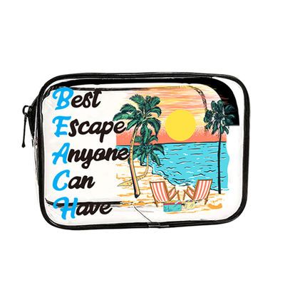 Transparent Makeup Bag, PVC Large-capacity Cosmetic Bag, Travel Storage Bag, Beach Bag