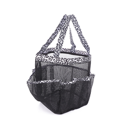 Multifunctional Mesh Bag 8 Pockets Swimming Beach Bag Travel Toiletry Bag For Family