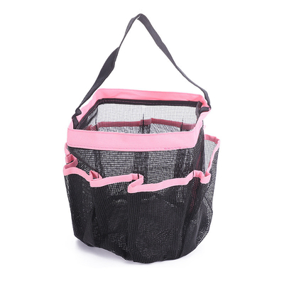 Multifunctional Mesh Bag 8 Pockets Swimming Beach Bag Travel Toiletry Bag For Family