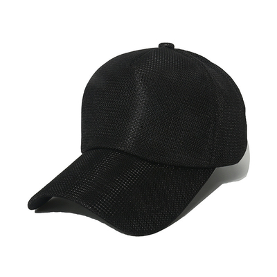 Outdoor Fishing Cap Summer Solid Color Light Plate Mesh Breathable Baseball Cap for male