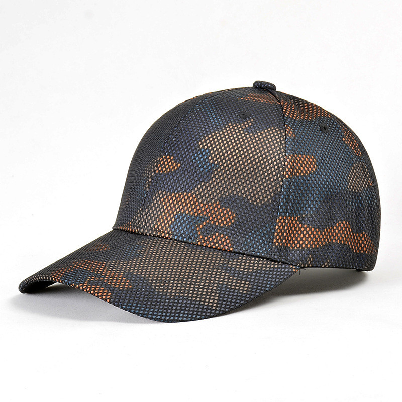 Camouflage outdoor baseball cap men's tactical camouflage cap sports breathable cap