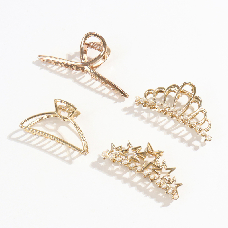 Metal Hair Claw Clip Elegant Hair Clip