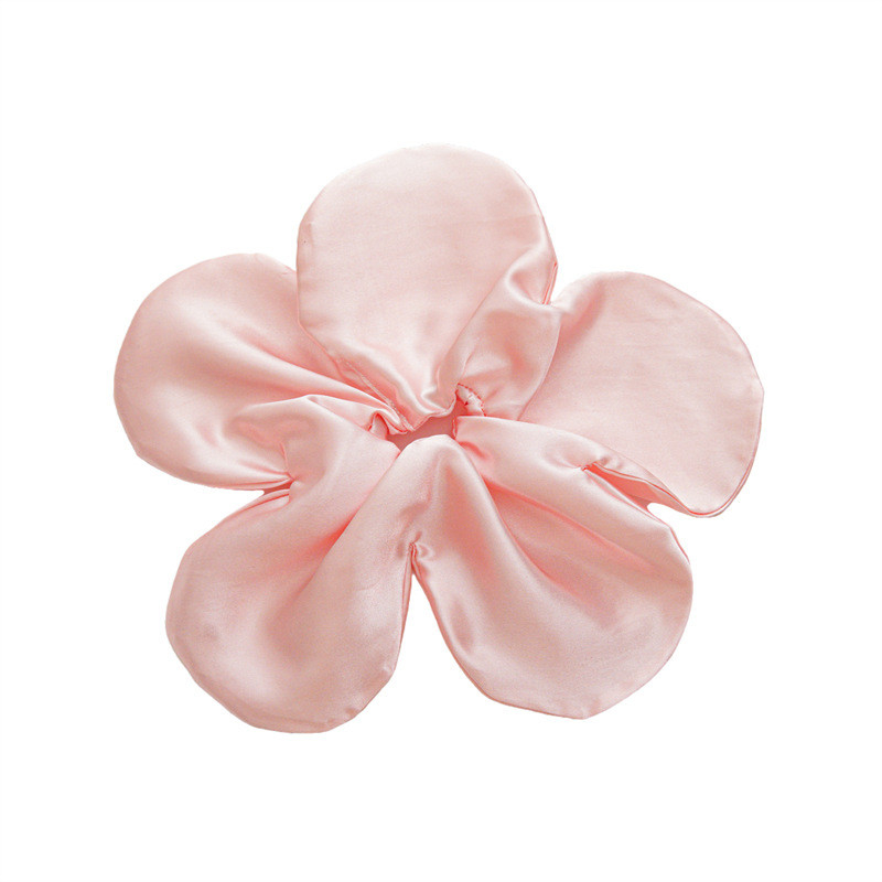 Large Flower Hair Scrunchie Summer Hair Tie