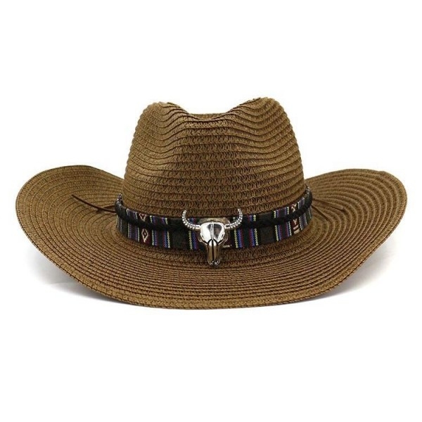 Fashion Cheap Wholesale Men Hats Paper Cowboy Straw Hat