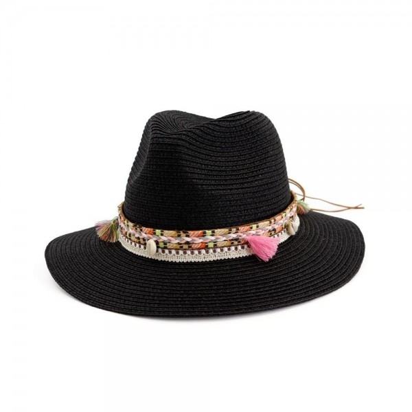 Wholesale Customized Good Quality Multi Colour Sunscreen Straw Sun Hat Women