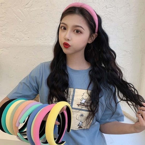 Candy multicolor Sponge headband for wholesale