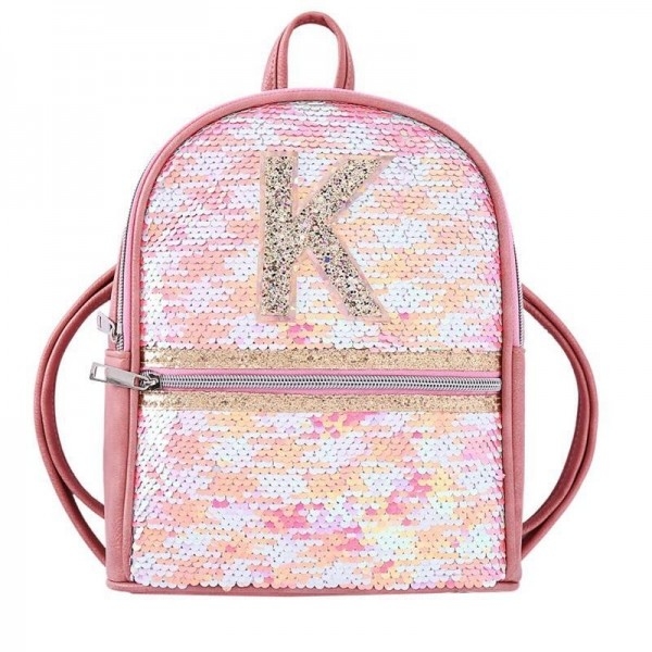 Custom durable Kids school backpack bag travel bag sequin backpack