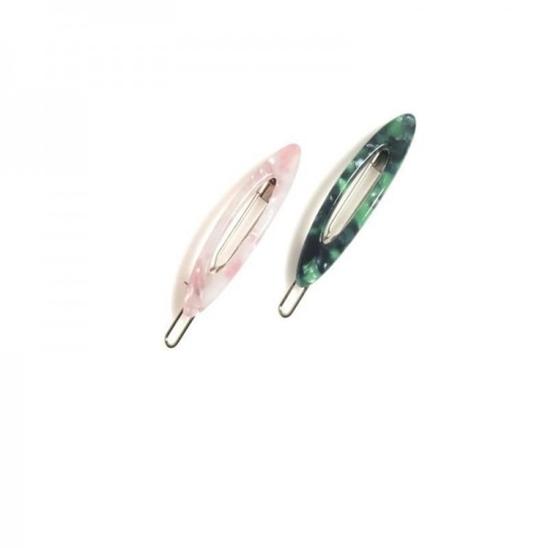 Assorted Set Of Pearlized Hair Clips, Multi