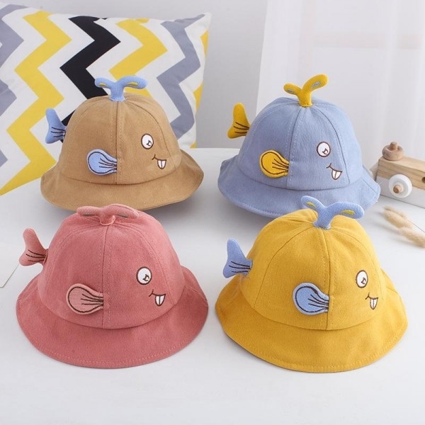 Children’s Fisherman Hat Windproof Cute Fish Basin Hat For Children