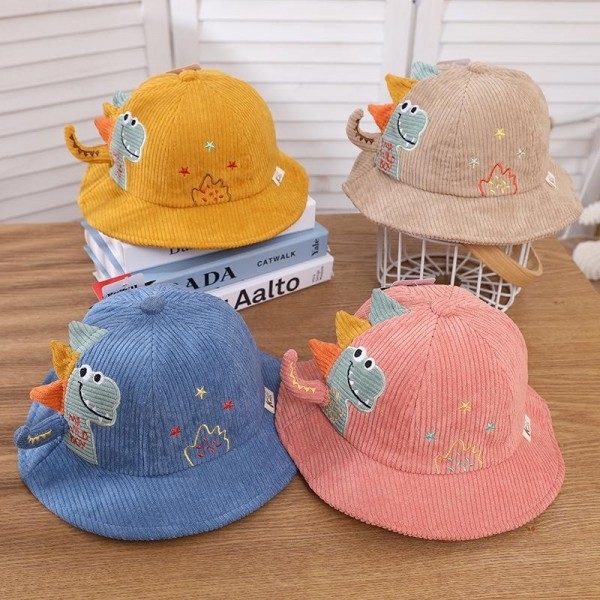 Children’s Fisherman Hat Windproof Cute Crocodile Bucket Hat For Children
