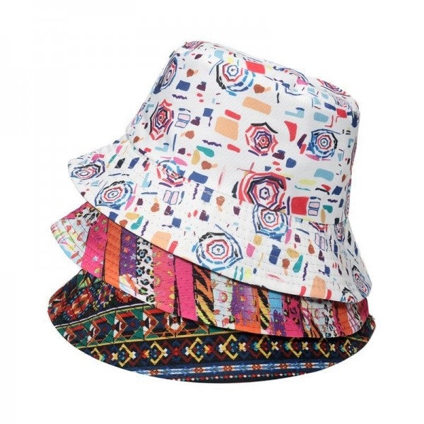 Geometric Diamond Basin Hat Sun Hat Fisherman Hat For Women